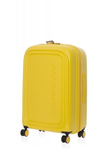 Vidējs koferis Mandarina Duck Logoduck+ , M, dzeltens cena un informācija | Koferi, ceļojumu somas | 220.lv