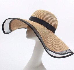 Женская шляпа от солнца, Electronics LV-1084, коричневый, 1 шт. цена и информация | Женские шапки | 220.lv