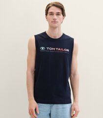 Мужская майка Tom Tailor 1041866*10668, тёмно-синяя, 4067672500258 цена и информация | Мужские футболки | 220.lv