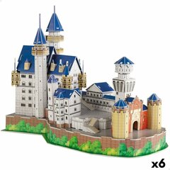 3D puzle New Swan Castle Colorbaby, 95 d, 6 gab. cena un informācija | Puzles, 3D puzles | 220.lv