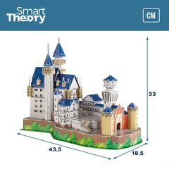 3D puzle New Swan Castle Colorbaby, 95 d, 6 gab. цена и информация | Пазлы | 220.lv
