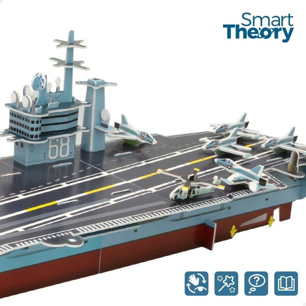 3D puzle Nimitz Aircraft Carrier Colorbaby, 67 d, 6 gab. цена и информация | Puzles, 3D puzles | 220.lv