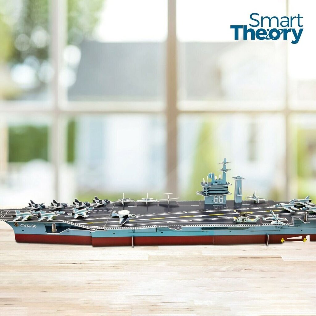 3D puzle Nimitz Aircraft Carrier Colorbaby, 67 d, 6 gab. цена и информация | Puzles, 3D puzles | 220.lv