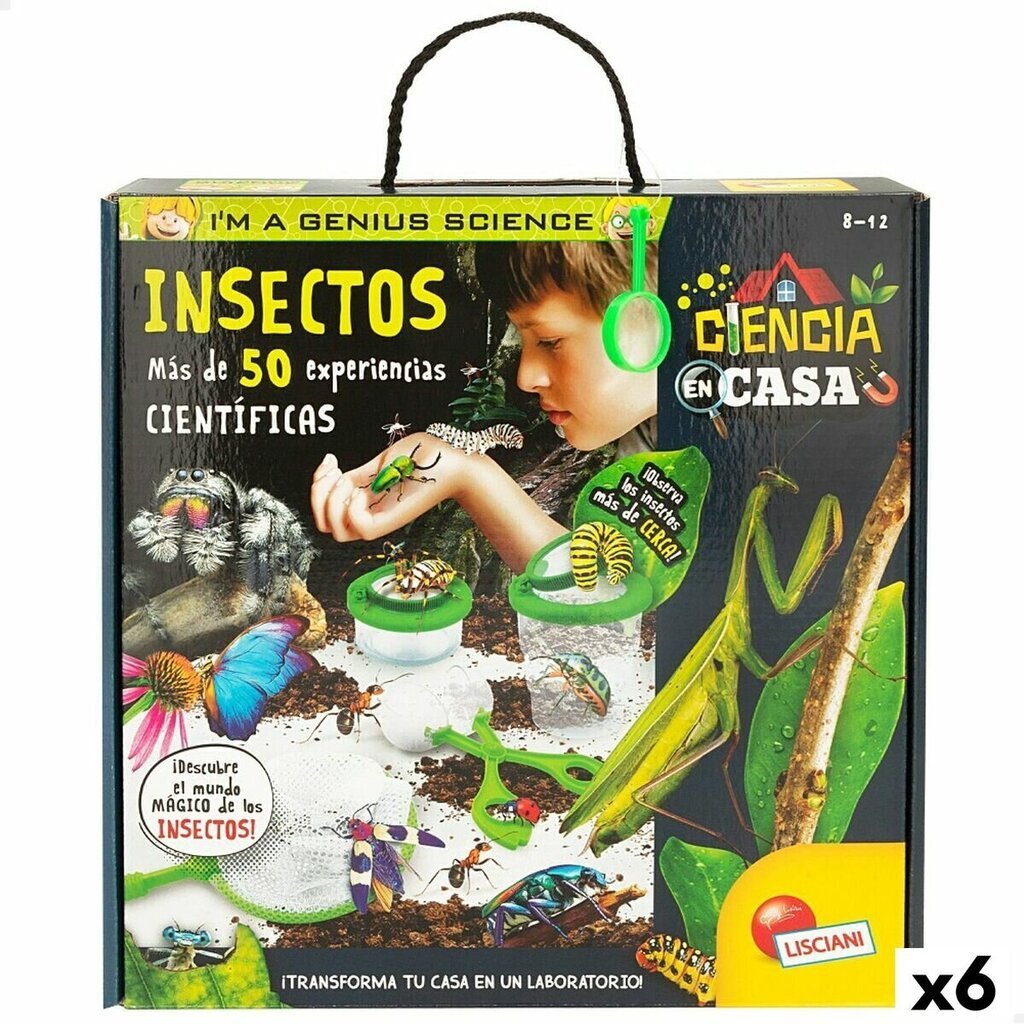 Radošais komplekts Lisciani Insects, 6 gab. цена и информация | Attīstošās rotaļlietas | 220.lv