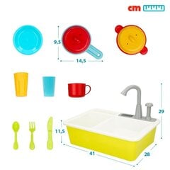 Rotaļu virtuve Color baby, 6 gab цена и информация | Развивающие игрушки | 220.lv