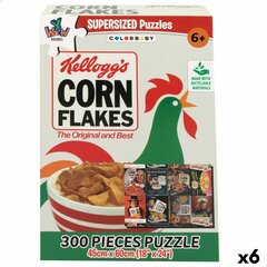 Puzle Kellogg's Corn Flakes Colorbaby, 300 d, 6 gab. цена и информация | Пазлы | 220.lv