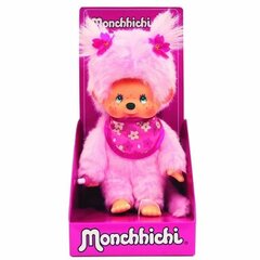 Mīkstā rotaļlieta Bandai Monchhichi Pinky cena un informācija | Mīkstās (plīša) rotaļlietas | 220.lv