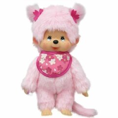 Mīkstā rotaļlieta Bandai Monchhichi Pinky cena un informācija | Mīkstās (plīša) rotaļlietas | 220.lv