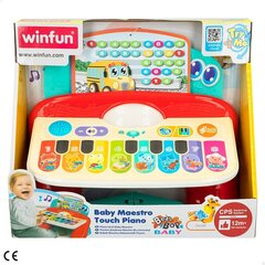 Bērnu interaktīvās klavieres Winfun, 2 gab. cena un informācija | Attīstošās rotaļlietas | 220.lv