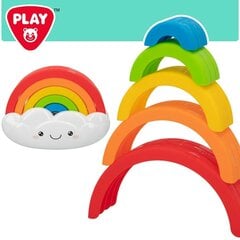 Šķirotājs Rainbow PlayGo 6 d, 6 gab cena un informācija | Rotaļlietas zīdaiņiem | 220.lv