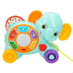 Vilkšanas rotaļlieta Winfun Zilonis 26 x 19 x 8,5 cm (2 gb.) cena un informācija | Rotaļlietas zīdaiņiem | 220.lv