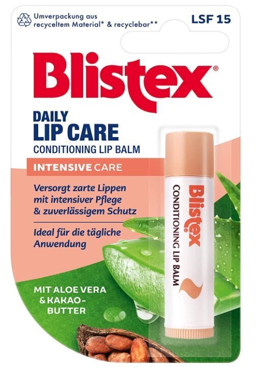 Blistex, ikdienas lūpu kopšana, lūpu balzams, 4,25g (PRECE NO VĀCIJAS) цена и информация | Lūpu krāsas, balzāmi, spīdumi, vazelīns | 220.lv