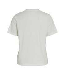 Женская футболка Vila 14099197*01, белая, 5715605681312 цена и информация | Женские футболки | 220.lv