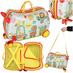 Детский чемодан на колесиках, Zoo цена и информация | Чемоданы, дорожные сумки | 220.lv
