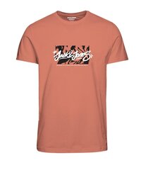 Детская футболка Jack & Jones 12259927*04, оранжевая/can 5715520992203 цена и информация | Рубашки для мальчиков | 220.lv