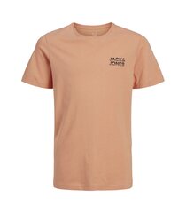 Jack & Jones bērnu t-krekls 12270181*02, oranžs 5715612873144 cena un informācija | Zēnu krekli | 220.lv