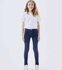 Детские джинсы Name It Polly 13197308*01, синие, 5715213001526 цена и информация | Штаны для девочек | 220.lv