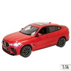 Tālvadības auto Rastar BMW X6 M, sarkans, 2 gab. цена и информация | Игрушки для мальчиков | 220.lv