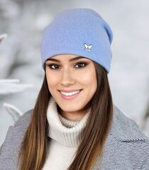 Женская шапка Kamea LILY*015903246784732, голубая цена и информация | Женские шапки | 220.lv