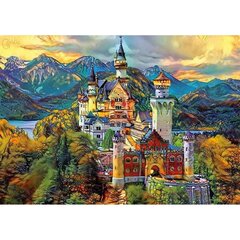 Puzle Educa Neuschwanstein pils, 1000 d. cena un informācija | Puzles, 3D puzles | 220.lv