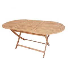 Обеденный стол Kate 160 x 85 x 74 cm древесина акации цена и информация | Столы для сада | 220.lv
