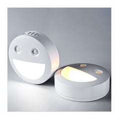 TeamBa Intelligent Led Sensor Smile Luminaire, 1 gab. cena un informācija | Sienas lampas | 220.lv