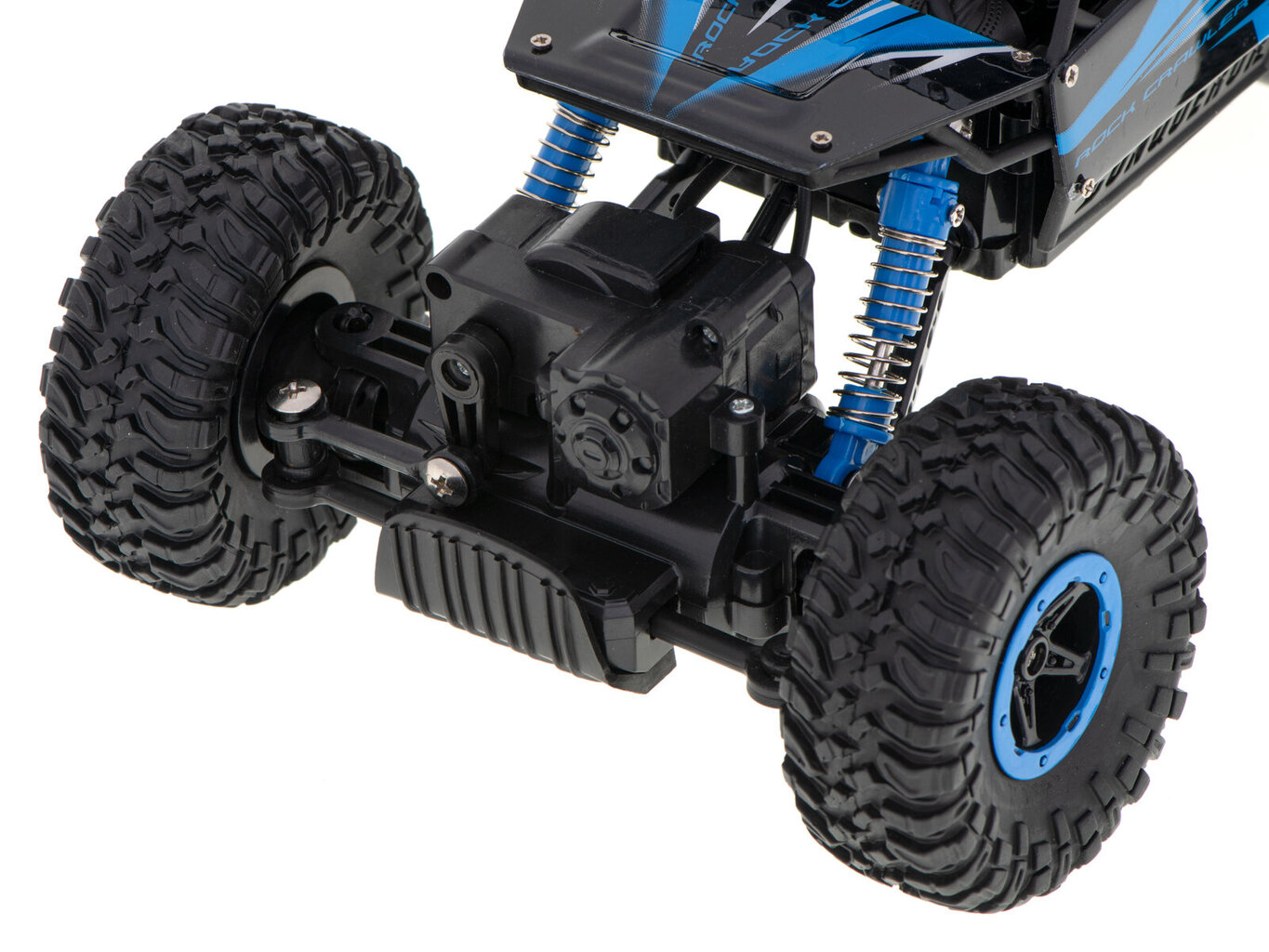 RC auto ar tālvadības pulti Rock Crawler 1:18 4WD, zils cena un informācija | Rotaļlietas zēniem | 220.lv