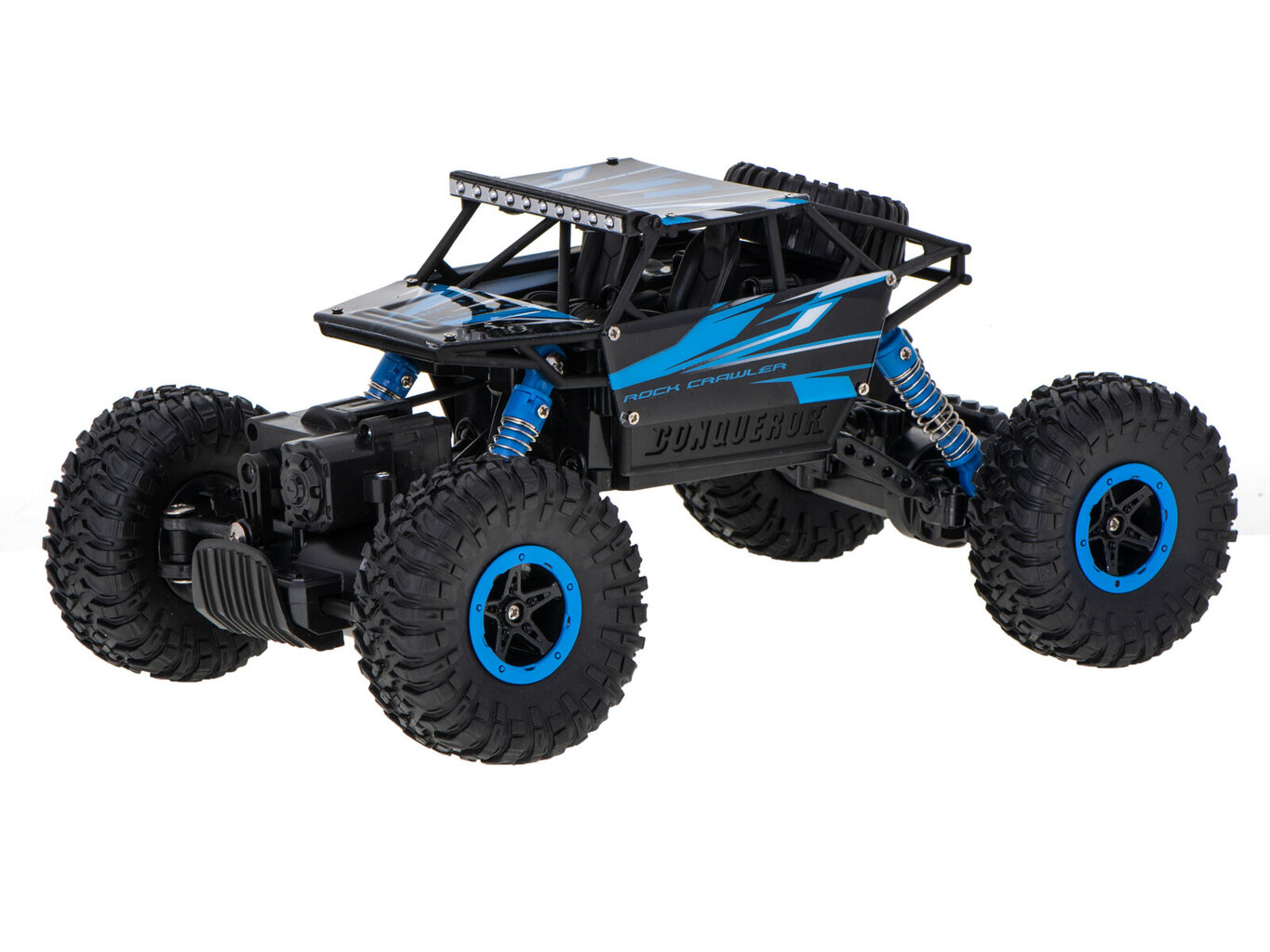 RC auto ar tālvadības pulti Rock Crawler 1:18 4WD, zils cena un informācija | Rotaļlietas zēniem | 220.lv