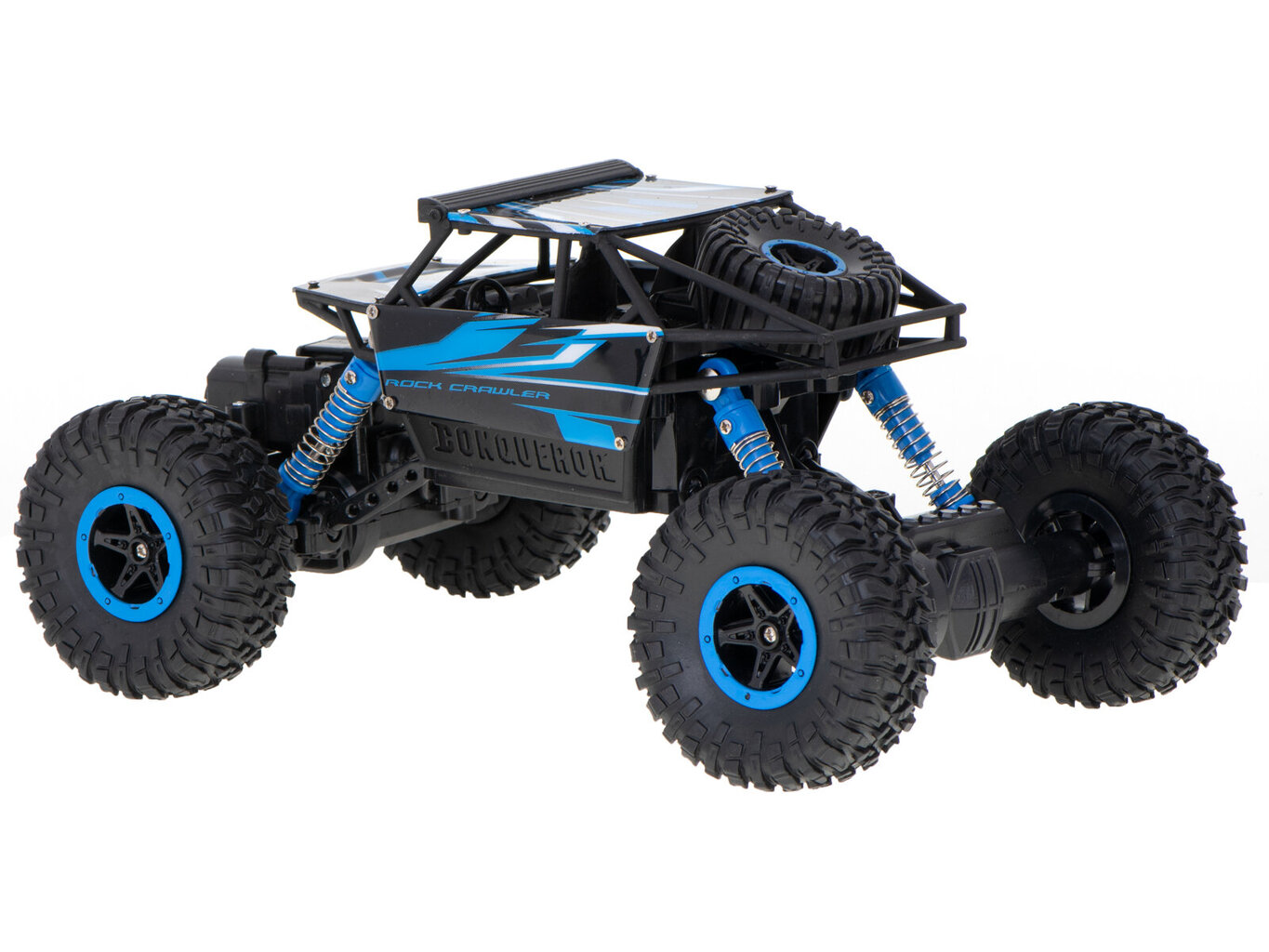 RC auto ar tālvadības pulti Rock Crawler 1:18 4WD, zils cena un informācija | Rotaļlietas zēniem | 220.lv