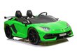 Auto na akumulator Lamborghini Aventador SX2028 Zielony цена и информация | Bērnu elektroauto | 220.lv