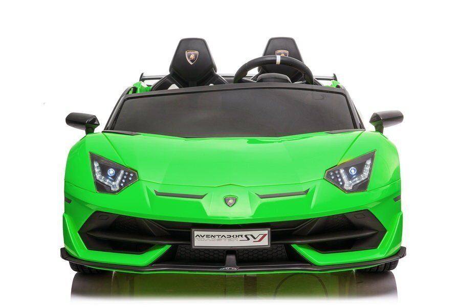 Auto na akumulator Lamborghini Aventador SX2028 Zielony цена и информация | Bērnu elektroauto | 220.lv