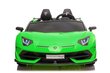 Auto na akumulator Lamborghini Aventador SX2028 Zielony цена и информация | Bērnu elektroauto | 220.lv