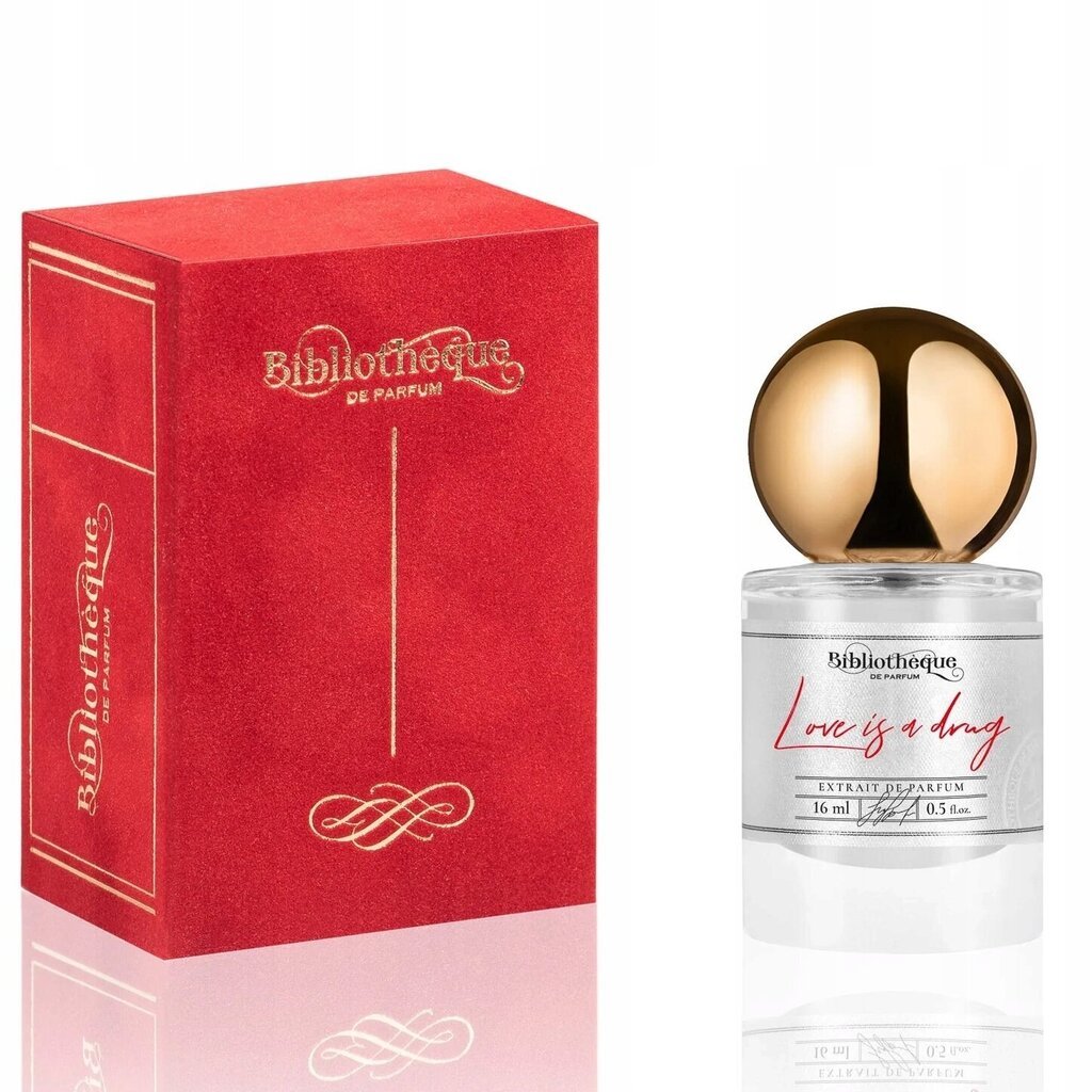 Parfimērijas ūdens Bibliotheque de Parfum Love is a Drug EDP sievietēm, 16 ml цена и информация | Sieviešu smaržas | 220.lv