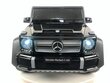 Vienvietīgs elektromobilis ar mūzikas moduli Mercedes Maybach G650, melns цена и информация | Bērnu elektroauto | 220.lv