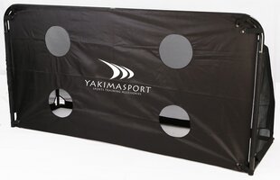 Paklājiņš vārtiem Yakimasport, 300x155 cm, melns цена и информация | Футбольные ворота и сетки | 220.lv