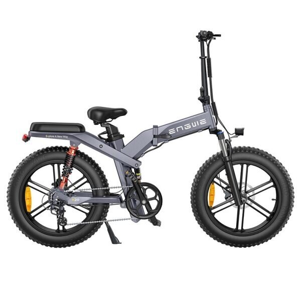 Elektriskais velosipēds Engwe X20 Dual, 20", melns цена и информация | Elektrovelosipēdi | 220.lv