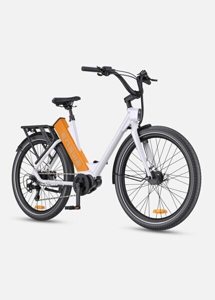 Elektriskais velosipēds Engwe P275 ST Ananda, 27", balts цена и информация | Elektrovelosipēdi | 220.lv