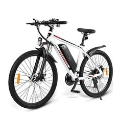 Elektriskais velosipēds Samebike SY26-FT, 26", melns/sarkans cena un informācija | Elektrovelosipēdi | 220.lv