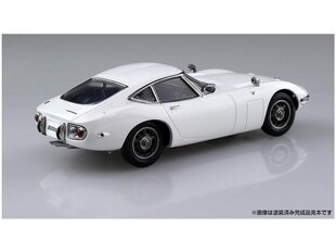 Saliekamā automašīna Aoshima The Snap Kit Toyota 2000GT Pegasus White cena un informācija | Konstruktori | 220.lv