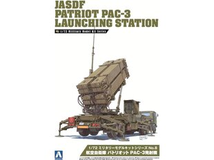 Aoshima - JASDF Patriot PAC-3 Launching Station, 1/72, 00995 цена и информация | Конструкторы и кубики | 220.lv