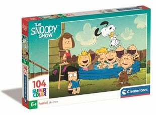 Puzle The Snoopy Show Clementoni, 27266, 104 daļas cena un informācija | Puzles, 3D puzles | 220.lv