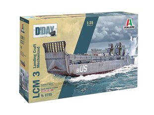 Italeri - LCM 3 (mehanizēts nosēšanās kuģis) D-Day 80th Anniversary, 1/35, 6755 cena un informācija | Konstruktori | 220.lv