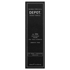 Matu un bārdas krāsas vīriešiem Depot Nr.506 Invisible Color, Natural Steel, 60 ml цена и информация | Краска для волос | 220.lv