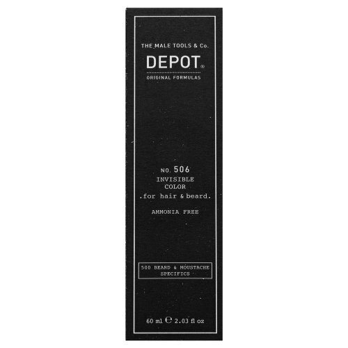 Matu un bārdas krāsas vīriešiem Depot Nr.506 Invisible Color, Natural Steel, 60 ml cena un informācija | Matu krāsas | 220.lv