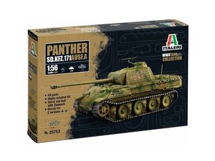 Italeri - Panther Sd.Kfz.171 Ausf. A, 1/56, 25752 cena un informācija | Konstruktori | 220.lv