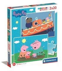 Super Color puzles ir divas neatkarīgas puzles bērniem no 3 gadu vecuma, kas sastāv no 20 elementiem. Pēc mīklas aizpildīšanas tiks izveidoti attēli 27 x 18,5 cm izmērā, kuros attēloti labi zināmi var cena un informācija | Puzles, 3D puzles | 220.lv