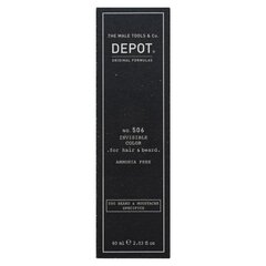 Daļēji pastāvīga matu un bārdas krāsa The Male Tools & Co. Depo Nr. 506 Invisible Color, 60 ml cena un informācija | Matu krāsas | 220.lv