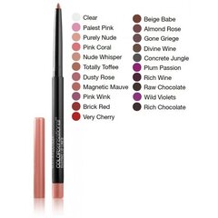 Maybelline Color Sensational 60 Palest Pink 1,2 г цена и информация | Помады, бальзамы, блеск для губ | 220.lv