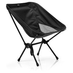 Saliekamais krēsls Meteor Schelp, melns cena un informācija | Tūrisma mēbeles | 220.lv