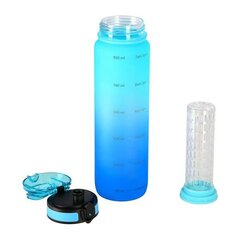 Бутылка для воды NILS NCD04, 950 мл, синяя цена и информация | Фляги для воды | 220.lv